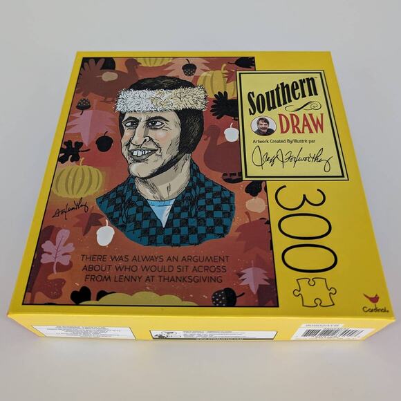 Cardinal 300 Large Piece Southern Draw "Lenny" by Jeff Foxworthy Jigsaw Puzzle - Picture 6 of 13